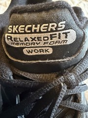 SKECHERS Work Relaxed Fit Memory Foam Slip Resistant EH Wide Shoes 8.5