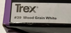STARBORN Fascia System for TREX 1-7/8″ 305 Stainless Screws #39 Wood Grain White