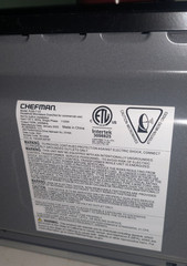 Countertop Microwave Oven 0.7 Cu. Ft., 700 Watts Ft, Black #rj 55 7 v 2