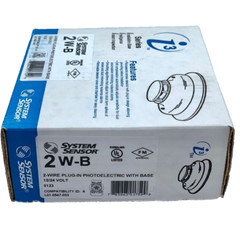 System Sensor 2W-B Smoke Detector 2-Wire White – Same Day Shipping (SEALED)