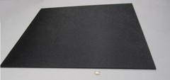 Black ABS Sheet 1/4″ (.236″) X 24″ X 24″ Haircell Textured One Side