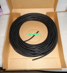 PANDUIT CLT25F-C20 SLIT WALL CORRUGATED TUBING 1/4″ BLACK WIRE LOOM 100FT COIL