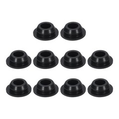 10pcs Hole Plug 7/16 Inch (11mm) Button Plugs Fit for 10mm Hole, Black