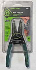 Greenlee 1917 6 In Wire Stripper Stranded: 16-26 AWG Plier nose Cut copper USA