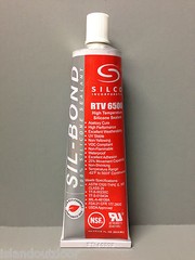 Silco 6500 RTV Red Silicone Sealant Adhesive High Temp Food Grade Hi Heat 2.8 oz
