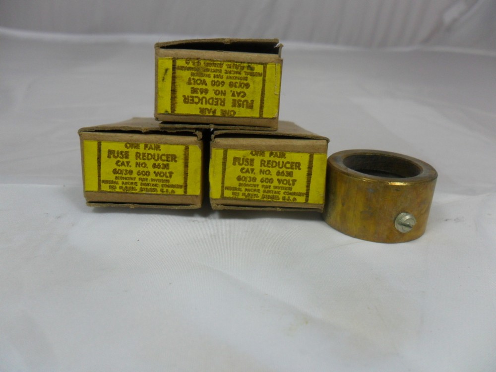New Lot Economy 663E Fuse Reducers 663 30A/60A 663 NIB