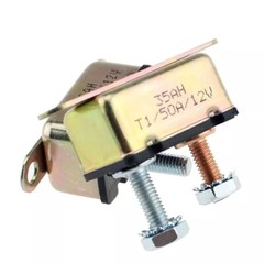 5pack 12V 30A~50A Auto Automatic Fuse Reset Circuit Breaker Copper Stud Bolt