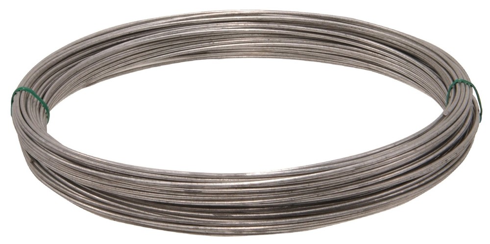 122065 Galvanized Solid Wire 14 Gauge 100 Ft Coil Hardware Craft Supply