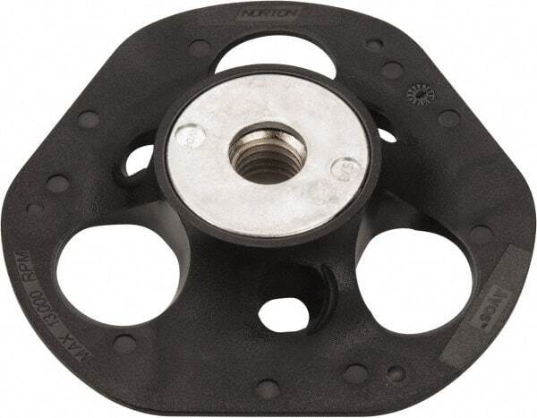 Norton 63642502985 Disc Backing Pad: Quick-Change Type S 5/8-11 Thread