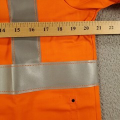 New FR Welding Jacket Small Reflective Stripes Flame Resistant 30″ Weldlite