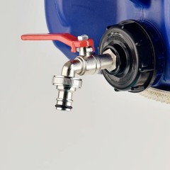 275-330 Gal IBC Tote Water Tank Hose Adapter 3 Sizes Brass Valve Connector