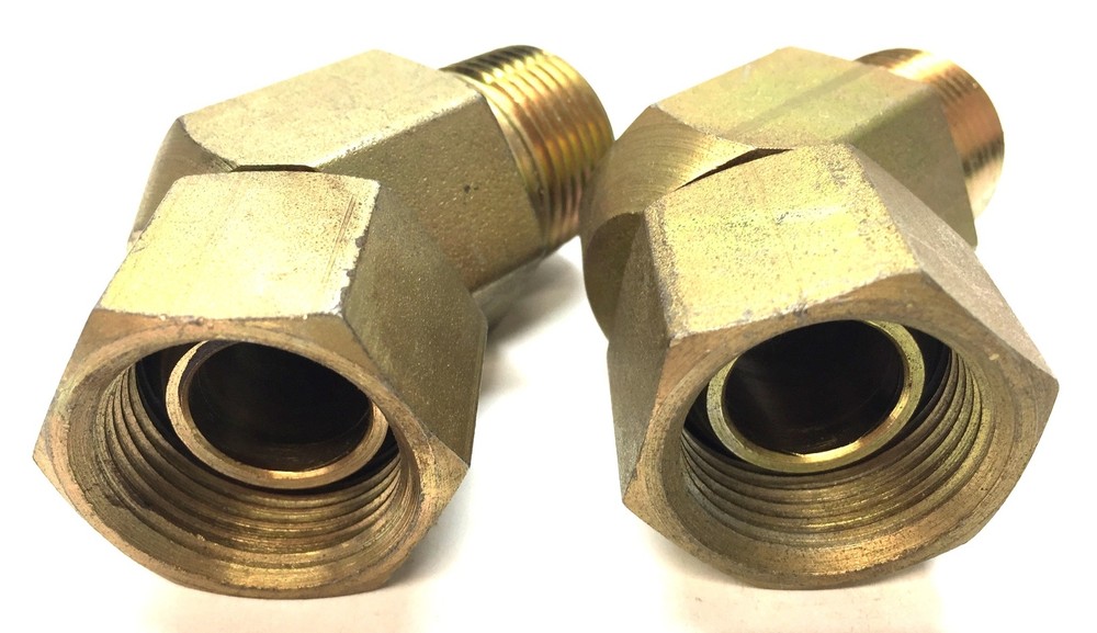 PMI 1″ x 1″ Male/Female 45 Degree Elbow TC12 [Lot of 2] NOS