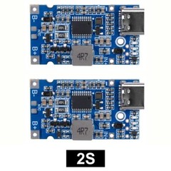2/4/6*Type-C USB 2S 3S 4S BMS 4.5V-15V 18W 2A Li Li-ion Battery Charging Module