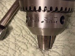 JACOBS 14N 3JT Heavy Duty BB Super Chuck 0-1/2 (0-13mm) x 1″ Shank & Key Plus