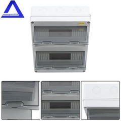 24 Way Power Distribution Box W/ Din Rail For Indoor and Outdoor Waterproof IP65