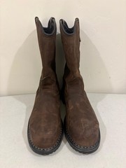 Red Wing 4436 Mens Waterproof Metatarsal Guard Pull On Work Boots Brown 13 D