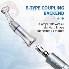 eLabPal Dental Slow Low Speed Handpiece Contra Angle Push Button E-Type Turbine