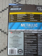 Rust-Oleum 299741 Rocksolid Floor Coating Kit – 2.1 qt
