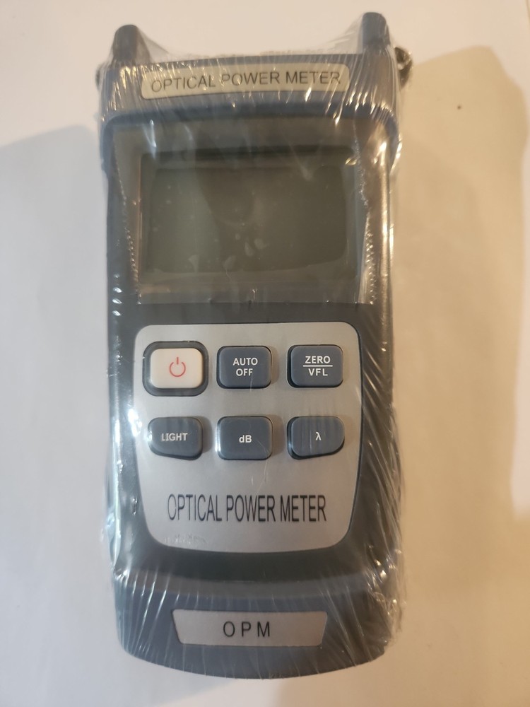 Fiber Optic Power Meter Tester -70~+10dBm Fiber Optic Cable Tester Tool 10mv VFL