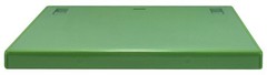 10 STANDARD Solid Green Color Single DVD Cases ** 1-3 DAY