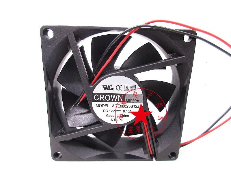 AGE08025B12J 12V 0.10A 8025 inverter cooling fan *lj