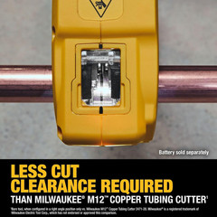 DEWALT 20V MAX XR 1-1/4 In. Copper Tubing Cutter (DCE154B)