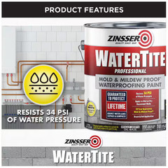 1-Gal. Watertite Mold and Mildew-Proof White Oil Based Waterproofing Paint
