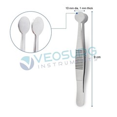 6 Pcs Meibomian Gland Expressor Forceps Set Reusable Ophthalmic Instruments