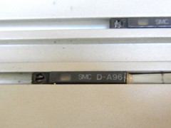 SMC MSQB30A Pneumatic Rotary Actuator 190 Degrees With Stroke Adjustments