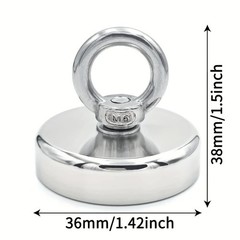Super Strong Neodymium Fishing Magnet Hook N52 Heavy Duty Rare Earth Magnet with