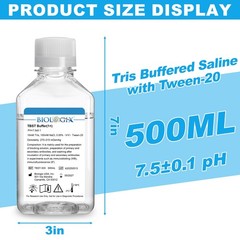 Biologix® TBST Buffer (1×), PH7.4, 500mL/Bottle, 10 Bottles/Case