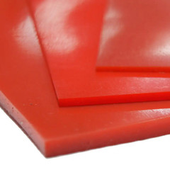 Silicone 1/16 In. X 24 In. X 12 In. Red/Orange Commercial Grade 60A Rubber Sheet