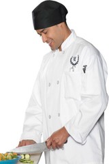 Edwards Garments 3300 Men’s 8 Button Long Sleeve Chef Coat