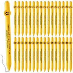 50 Pcs Funny Pens Employee Appreciation Gifts Smile Face Coworker Inspiration…