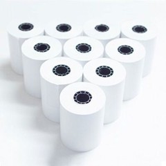 BPA Free Thermal POS Receipt Paper 2 1/4″x50′ – 400 Rolls/Case, Oil Resistant