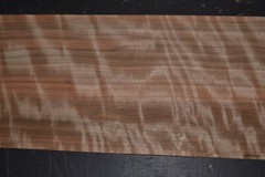 Queensland Walnut Raw Wood Veneer Sheet 8 x 31 inches 1/42nd BLEMISHED J7861-31
