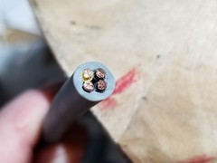 SAB 7740415 16/4C S-200 Continuous Flexing Cable Chain Track 300/500V Gray /25ft