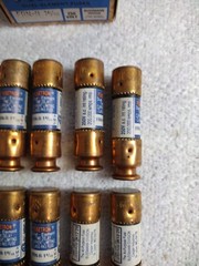 Lot Of 10 Bussmann Fusetron FRN-R-1 6/10 Amp Fuse CartridgeClass RK5 250vac 1.6A