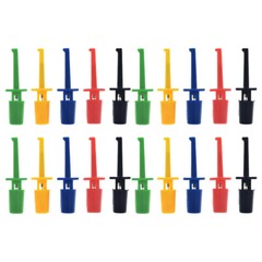 Lot Hook Clip Mini Grabber Test Probe Lead Wire Kit For Multimeter Test Probe