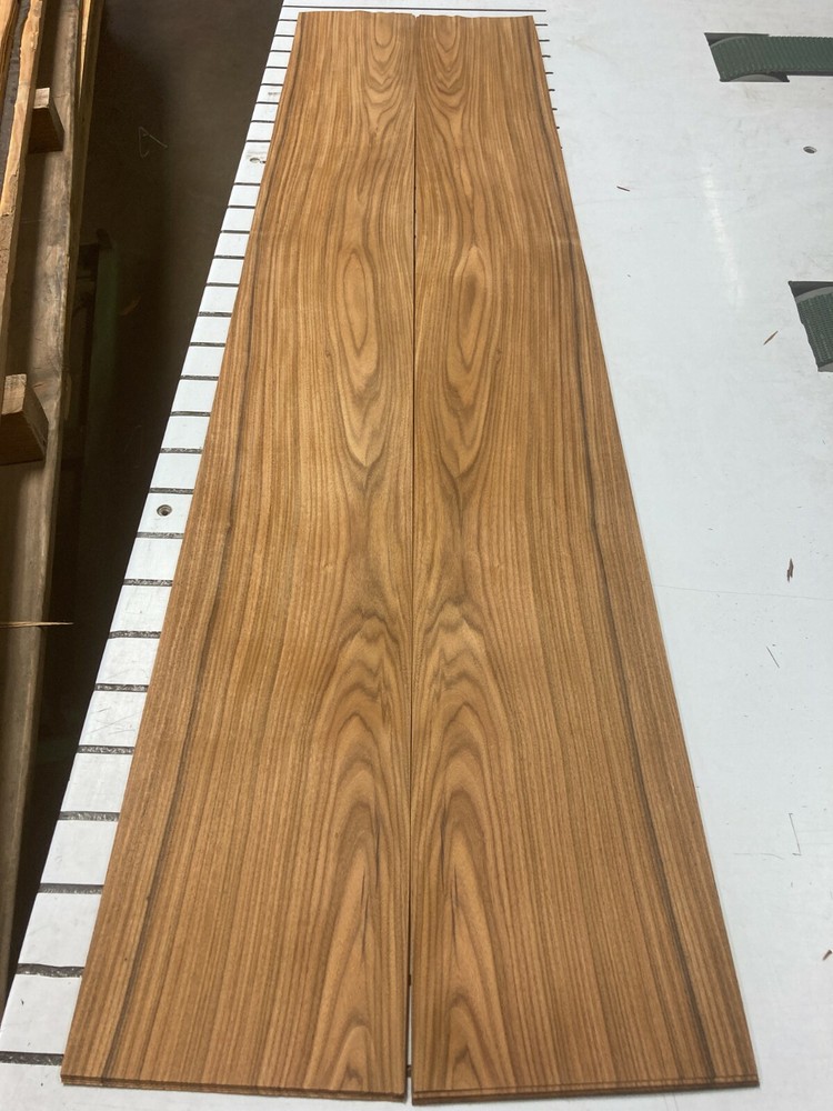 Santos Rosewood Wood Veneer 2 sheets 55” x 7 1/4” SR-25