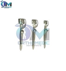 3Pcs Waddell Clamp 18mm 22mm 26mm Bilamellar Tarsal Trachomatous Trichiasis Inst