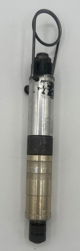 CLECO 44RSA7BQ Pneumatic Screwdriver with Hanger Made in USA Tested