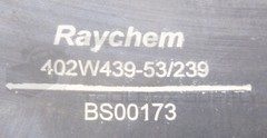 NEW RAYCHEM 402W439-53/239 CABLE STEPS HEAT SHRINK BOOT