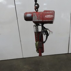 Dayton 3Z326 2 Ton Electric Hoist 10′ Lift 8 FPM 230/460V 3Ph