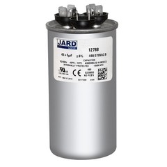 45 + 5 x 440/370 VAC Round Dual Run Capacitor by JARD # 12788