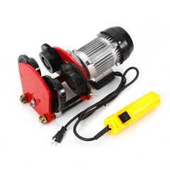 2200Lbs Electric Chain Hoist Winch Crane Overhead 10ft Lifting 500W 1400r/Min