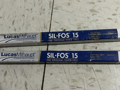 Lucas-Milhaupt SIL-FOS 15 Brazing Rod 15% Silver 20 in BCuP-5