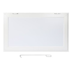 Concession Stand Truck Food Serving Window w/ Awning Sliding Screen Window 50×30