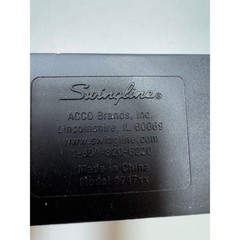 Vintage Swingline Black Metal Desk Stapler Acco Brands Office School