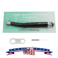 Dental High Speed Handpiece Push Button 4 hole NSK Style Color Black